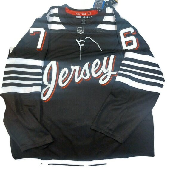 Adidas Size 50 Authentic New Jersey Devils P.K. Subban Alternate Third NN Jersey - Picture 1 of 11